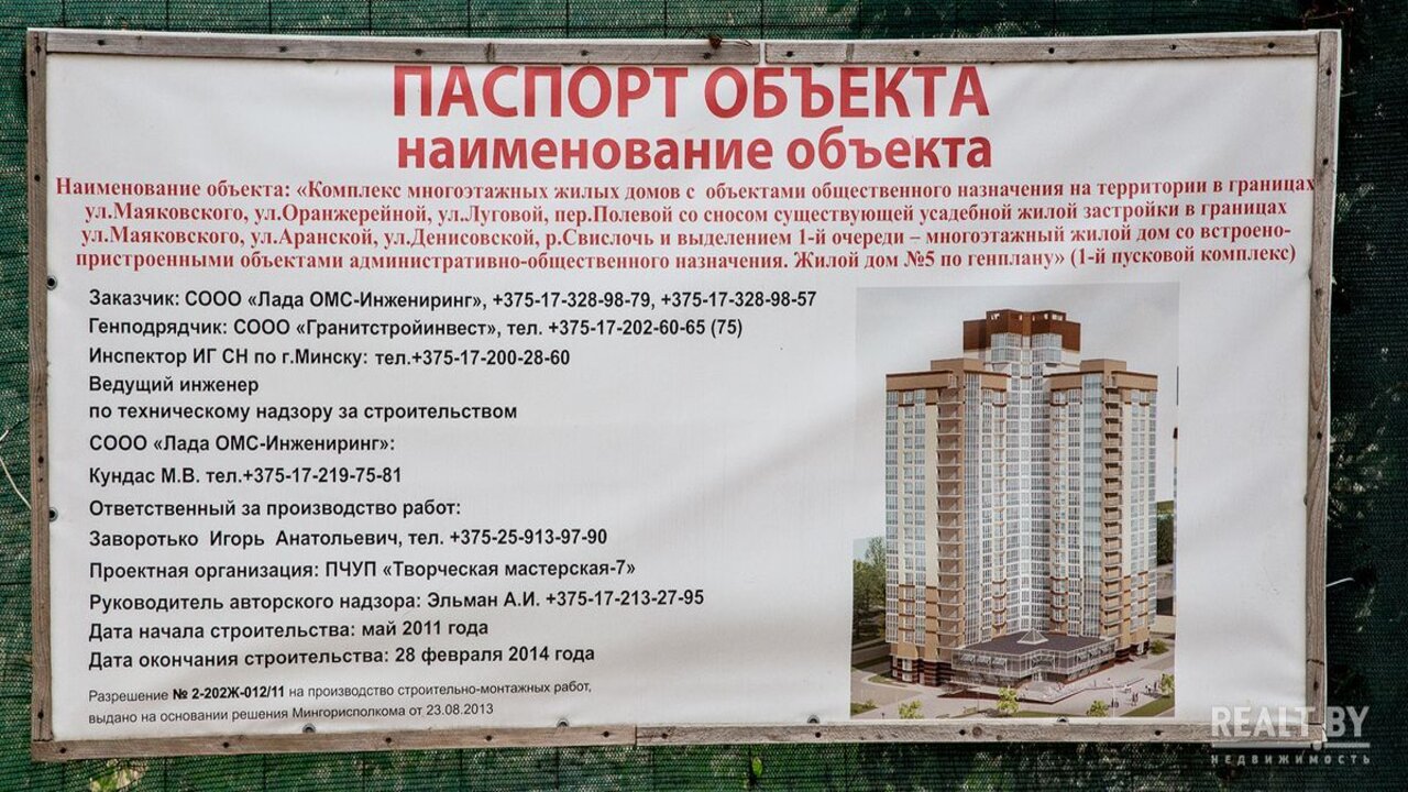 Новостройки Ленинского и Октябрьского районов. Квартиры от $1530 до $2000  за кв.м. — последние Новости на Realt